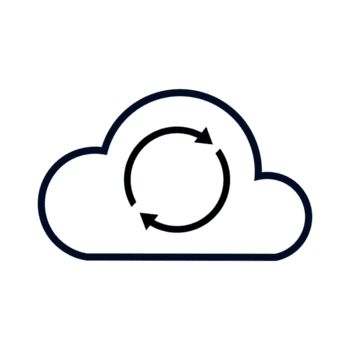 moln data återvinning kontinuerlig data refresh och säkerhetskopiering systemet i de moln png