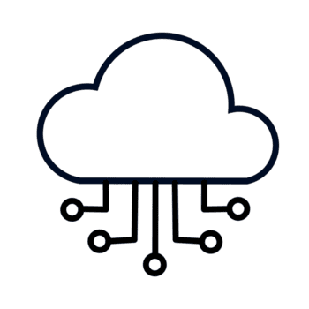 nube calcolo Rete collegamento digitale dispositivi, globale Rete e dati Conservazione concetto png