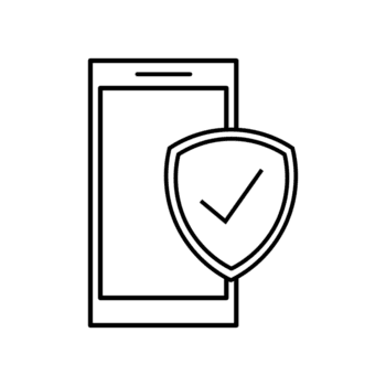 Smartphone security approved, digital shield, secure phone, online safety, mobile protection, privacy, secure data, verified, secure access, c png
