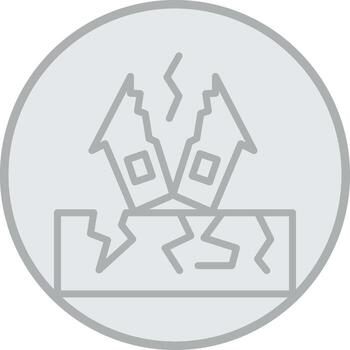 Earthquake Abstract UI Visual vector