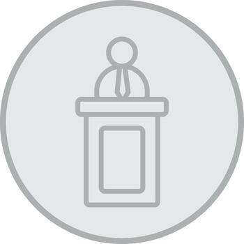 Lecturer User Friendly Drawing vector