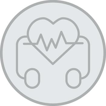 Defribillator Responsive App Shape vector