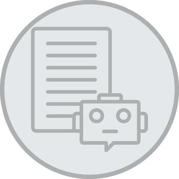 Ai Writing Responsive App Shape vector