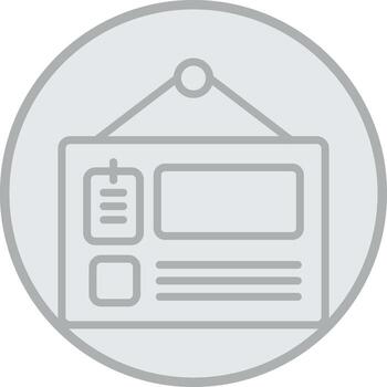 Mood Board Interactive UI Design vector