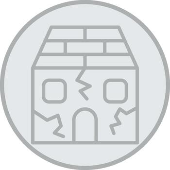 Earthquake User Interface Mark vector