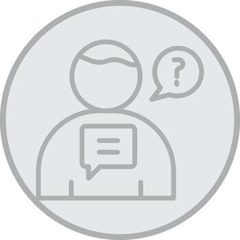 Help 3D Interface Shape vector