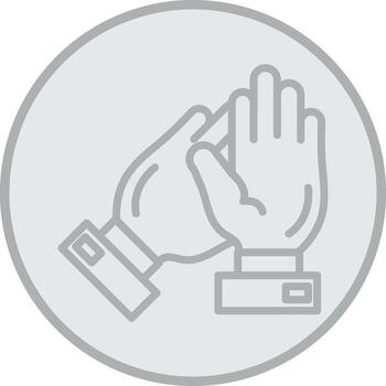 Applause Modern Tech Object vector