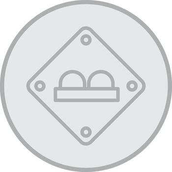 Uneven Sharp Edge Visual vector