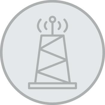 Tower App Based UI Graphic vector
