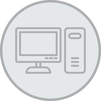 Computer Interactive UI Design vector