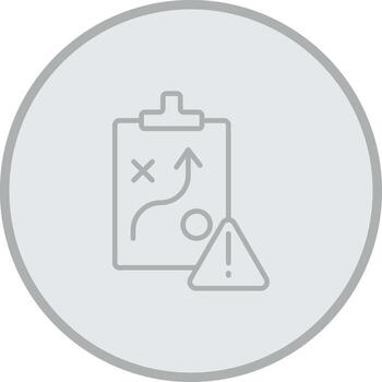 Strategic Abstract UI Visual vector