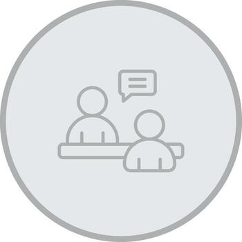 Interview Sharp Edge Visual vector