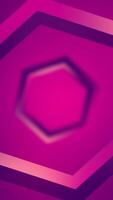 Vibrant hexagonal patterns creating a mesmerizing visual display video