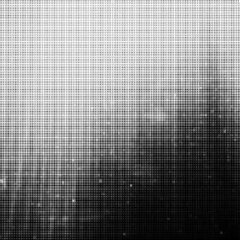 Halftone Pattern. Set of dark Dots. Dotted Texture on White Background. Overlay Grunge Template. Distress Linear Design. Fade Monochrome Points. Pop Art Backdrop. vector