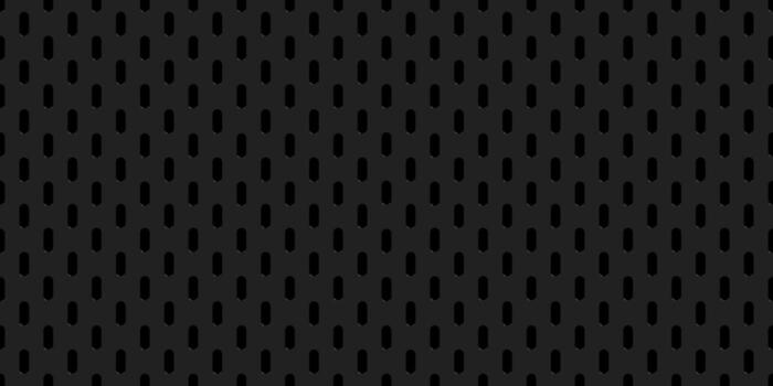 Peg board perforated texture background materials with oval holes seamless pattern. vector