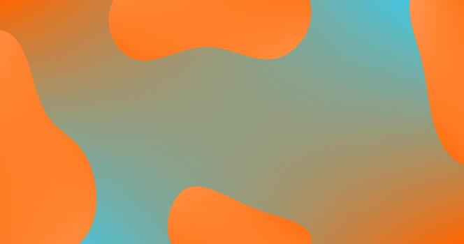 degradado resumen antecedentes con naranja fluido forma diferente sombras y grosor Copiar espacio modelo vector