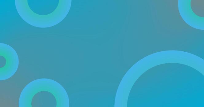 Abstract Gradient Background with Circles Different shades and thickness Copy Space pattern vector