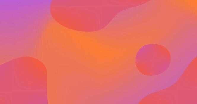 fluido formas composición resumen rojo naranja degradado antecedentes vector