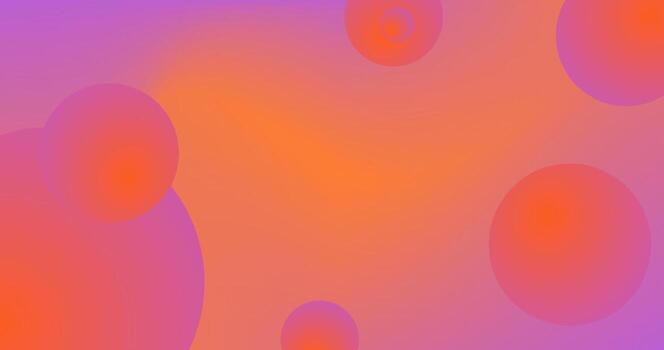 resumen antecedentes con pelotas en rojo naranja gradientes Copiar espacio vector