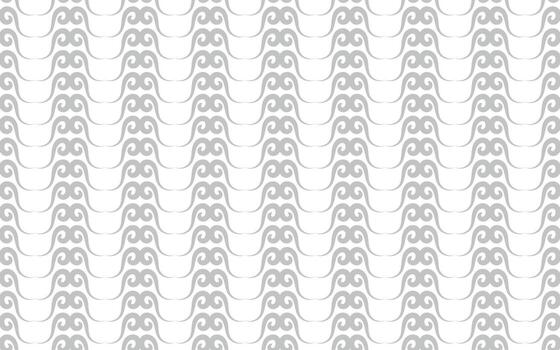 seamless pattern with rows of repeating scrolls. Geometric background with flowing design for wallpaper, textiles, or stationary vector