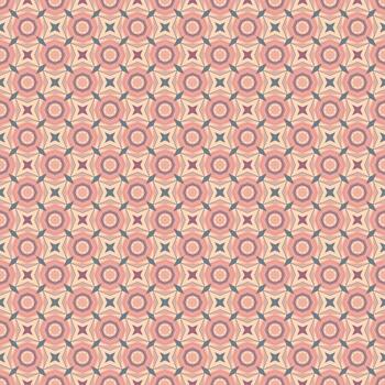 Colorful geometric pattern design vector