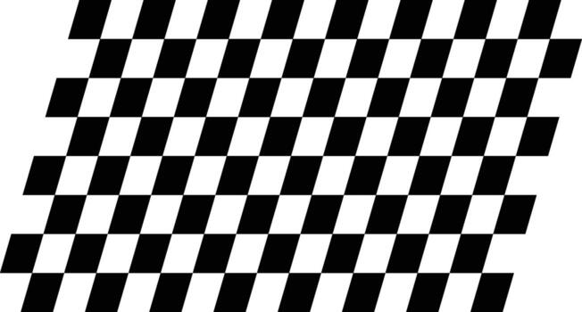 a cuadros resumen modelo con negro y blanco losas aislado en blanco antecedentes vector