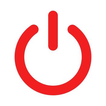 cerrar abajo icono. moderno plano diseño ilustración, calidad concepto para web pancartas, web y móvil aplicaciones, infografía. icono aislado en degradado antecedentes vector