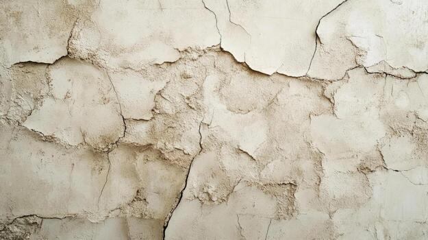 antiguo pared textura muestra dañar con roto superficie y resistido pintar capa creando patrones foto