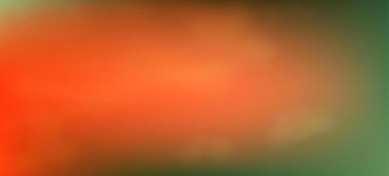 Modern orange and green backgrounds with clouds. Header banner. Bright abstract presentation backdrop. Fine illustration vector