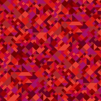 Geometric pattern background - abstract design in red tones vector