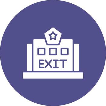 salida Internet puerta escapar salir vector