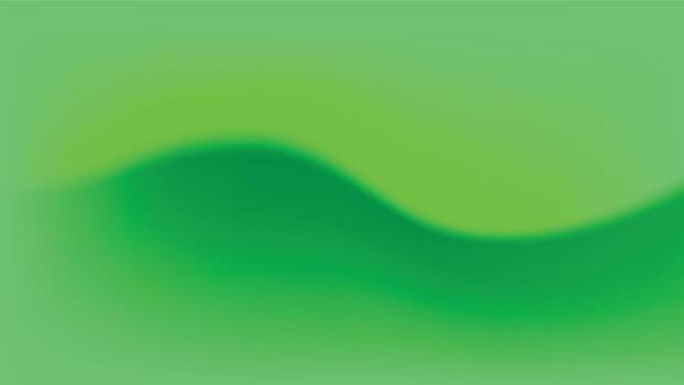 Green wave abstract background with a wave pattern vector