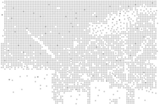 Abstract Gray Dot Pattern Design. A grayscale dot pattern. Minimal dotted pattern. vector