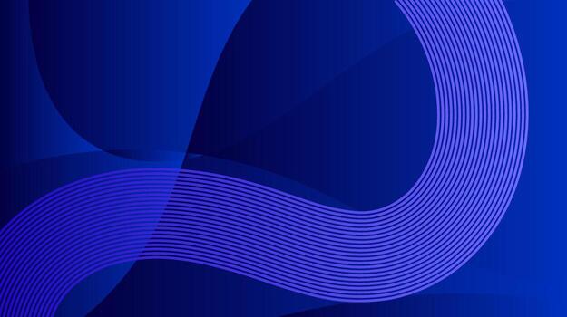 azul degradado antecedentes con curva líneas y superposición formas vector