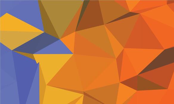 A colorful abstract background with triangles vector