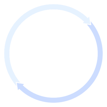 Infographic 2 steps, blue tone. png