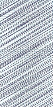 curvo líneas intersecarse a formar un rítmico modelo en papel. vector