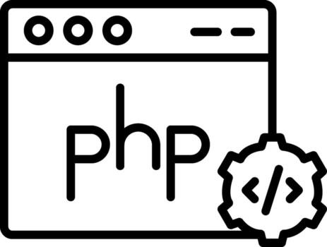 Php UI Badge vector
