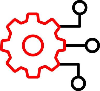 Digital Transformation Web Based Design Element vector