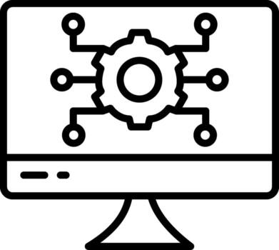 Api Modern Tech Object vector