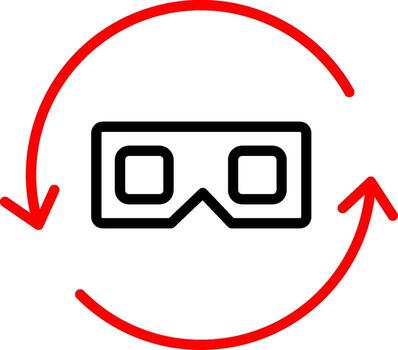 Rotation Interactive UI Design vector