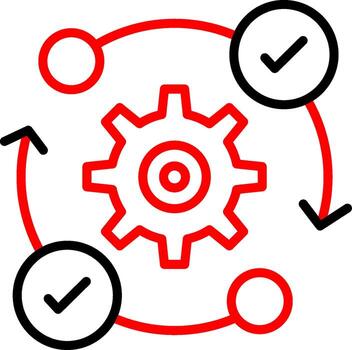 Reverse Engineering Clean UI Concept vector