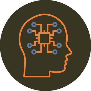 Machine Perception Web Based Design Element vector