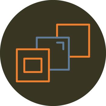 profundidad percepción agudo borde visual vector