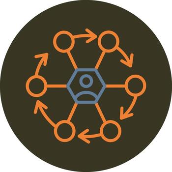 Information Resources Responsive App Shape vector