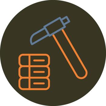 Data Mining Sharp Line Mark vector