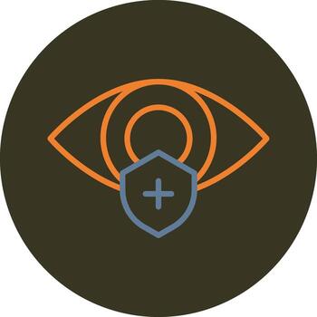 Eye Sight Wireframe App Design vector