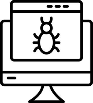 Debug Minimal Graphic Visual vector