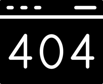 404 error página píxel estilo Insignia vector