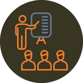 Preentation Futuristic UI Mark vector